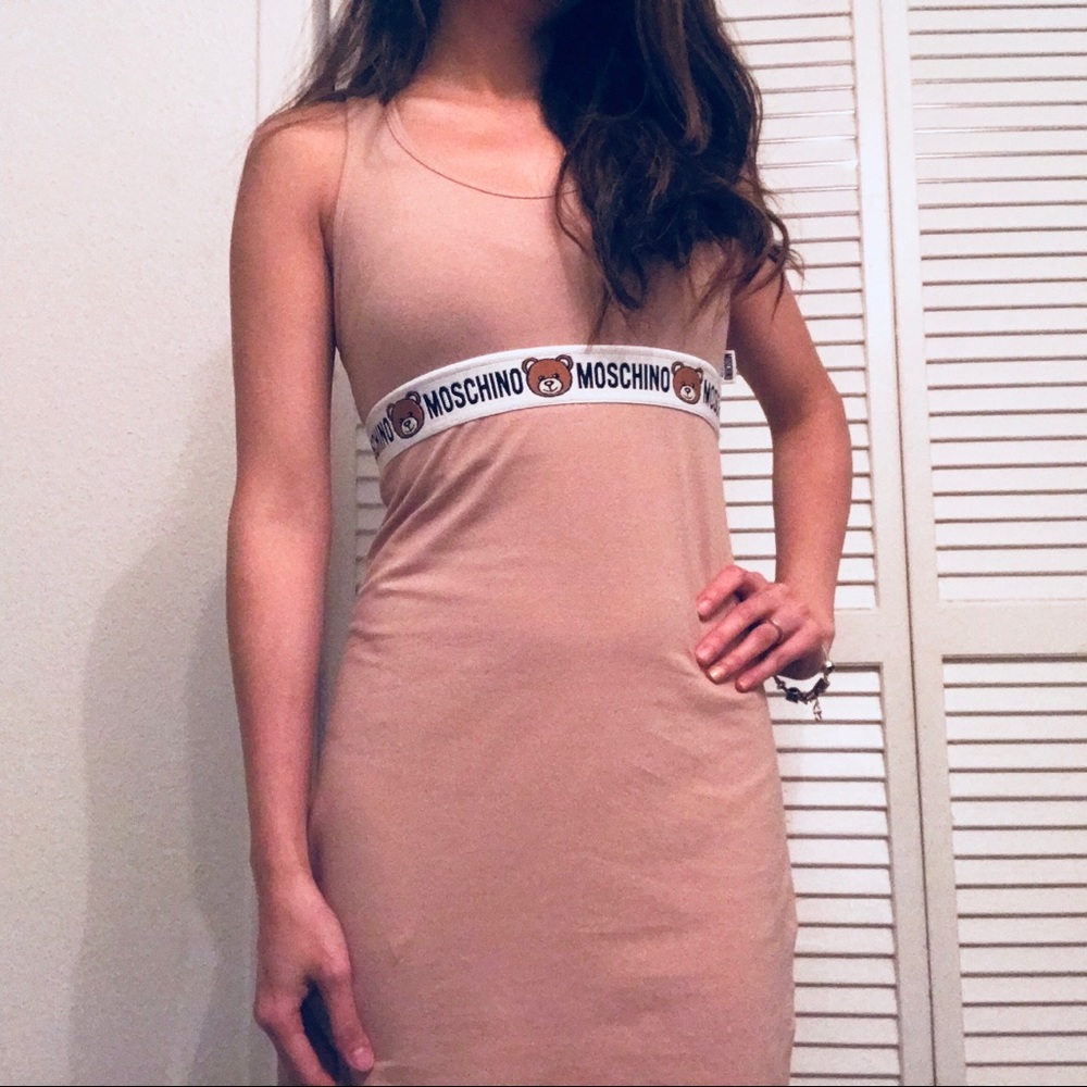 Moschino mini cotton dress